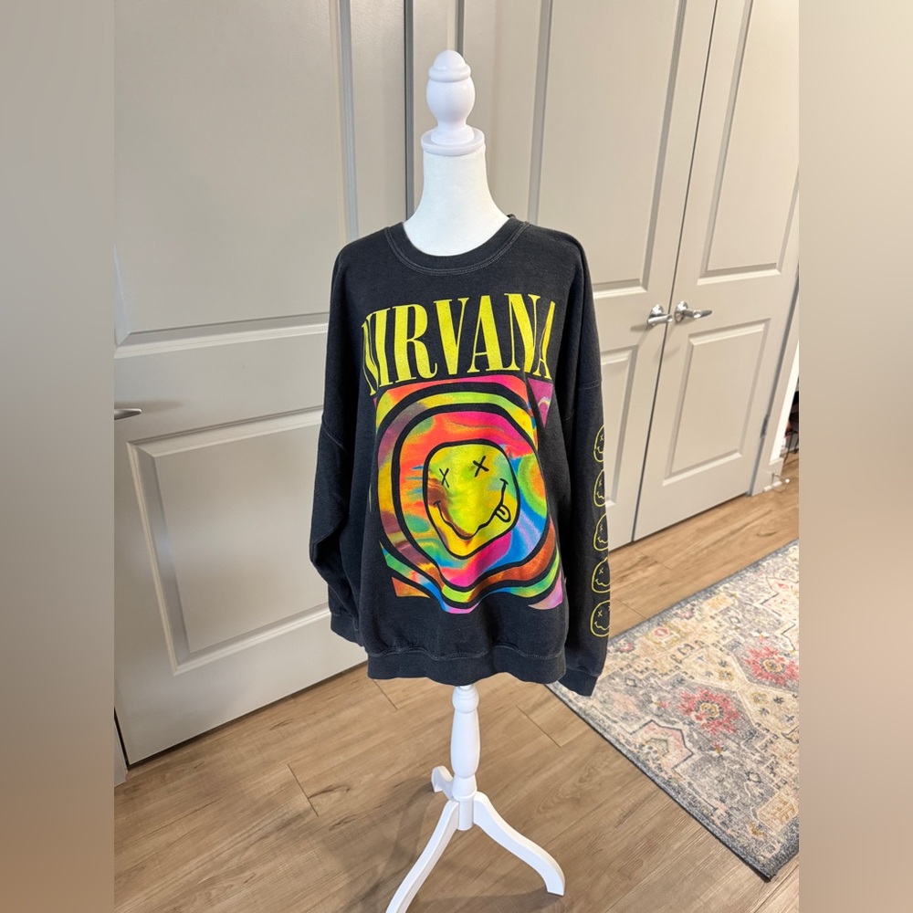 Urban Outfitters Nirvana Graphic Sweatshirt